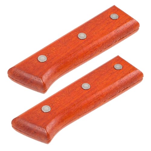 IWOWHERO Chef Knife Handle Replacement Kitchen Knife Wood Handle for Easy Installation and Comfortable Grip