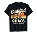 Certified Chaos Transport Technician School Bus Driver Funny T-Shirt