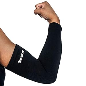 Senston Arm Support – Compression Arm Sleeve for Tendonitis and Arthritis – All Sports for Men/Women Compression, Breathable, Sweat-Absorbent