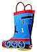 Thomas The Tank Engine Children's Rubber Character Rain Boots with Easy-On Handles Simple for Little Kids/Toddler Boys (10 M US Little Kid) Blue