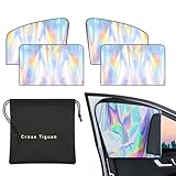 Side Window Sun Shade,Sun Blocker for Car Windows Only Compatible with VW T-Cross Tiguan UV Protection & Privacy Window Cover Car Window Shade Set of 4