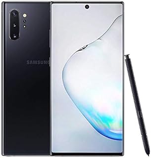Samsung Galaxy Note 10+ Plus 4G Dual-SIM SM-N975F/DS 256GB SIM-Free Factory Unlocked 4G/LTE Smartphone - AURA Black