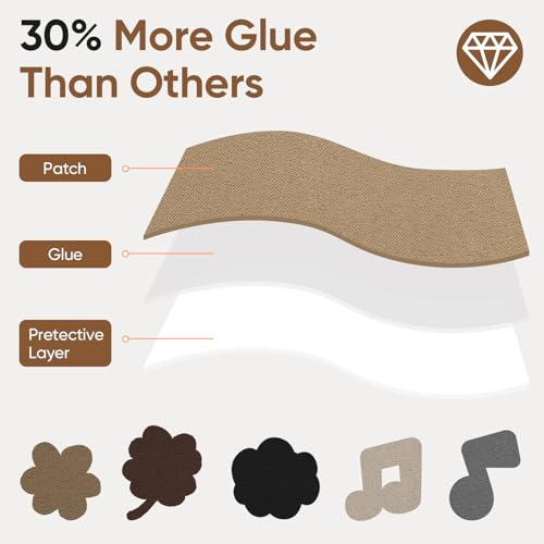 TYJLII Microfiber Couch Patch (Dark Brown)