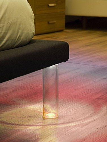 4 Feet with LED Pack h.120 mm d.70 mm poliplast 720 LED for Furniture and Couches