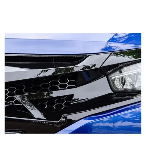Couverture grille pare-chocs Civic finition noire robuste