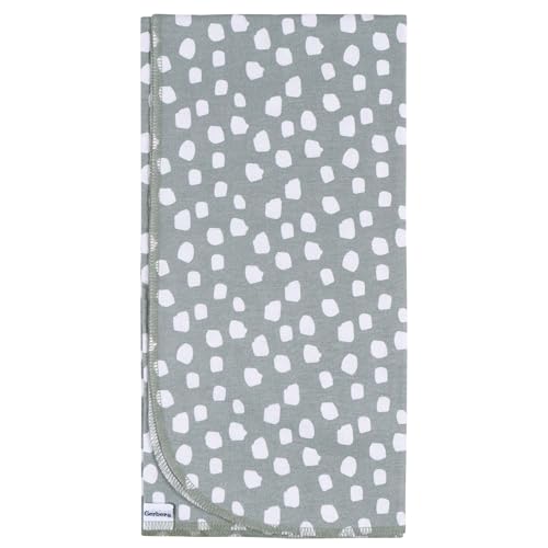 Image of Gerber Unisex Baby 100% Cotton Flannel Receiving Blankets 30x30 Inches (Pack of 16), Dino Time, One Size