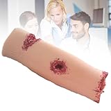 Calf Wound Packing Wound Trainer Model, Stop The Bleed Training Kit, 4 Simulated Wounds, Reusable, Combat Injury Model Gauze Packing, Ideal for Medical/EMT Classes Calf Wound Packing Wound Trainer Model, Stop The Bleed Training Kit, 4 Simulated Wounds, Reusable, Combat Injury Model Gauze Packing, Ideal for Medical/EMT Classes