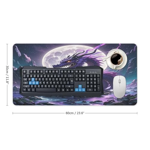 Purple Dragon Purple Moon Desk Pad Large 30x60 cm miniatura 2