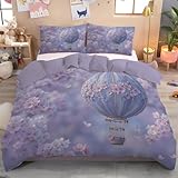 Zoom IMG-2 jedtakct copripiumino singolo mongolfiera da Zoom IMG-2 jedtakct copripiumino singolo mongolfiera da