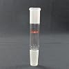 Laboy Glass Straight Connecting Adapter 120mm Between 24/40 Outer & Inner Joints Glass Joint Adapter Chemistry Lab Glassware