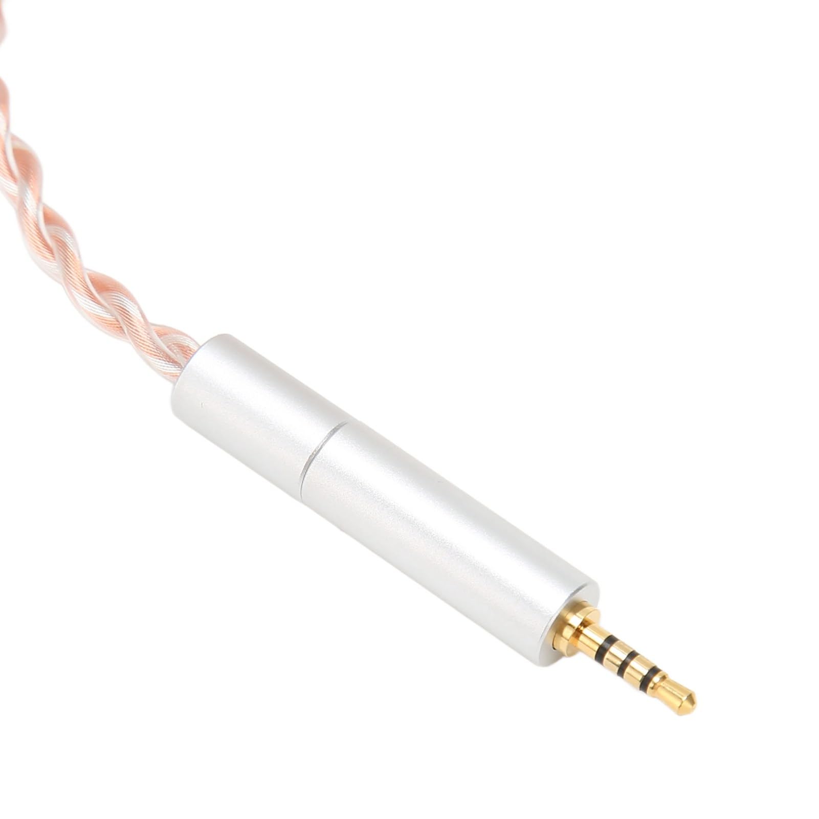 Jectse Kopfhörerkabel-Ersatz, Dual-3,5-Mm-Stecker auf 2,5 Mm, 3,5 Mm, 4,4 Mm, Symmetrisches Kabel-Ersatz mit Verlustfreiem Klang, Flexibles Kopfhörer-Aux-Kabel für HE400 für D7200 für T5P