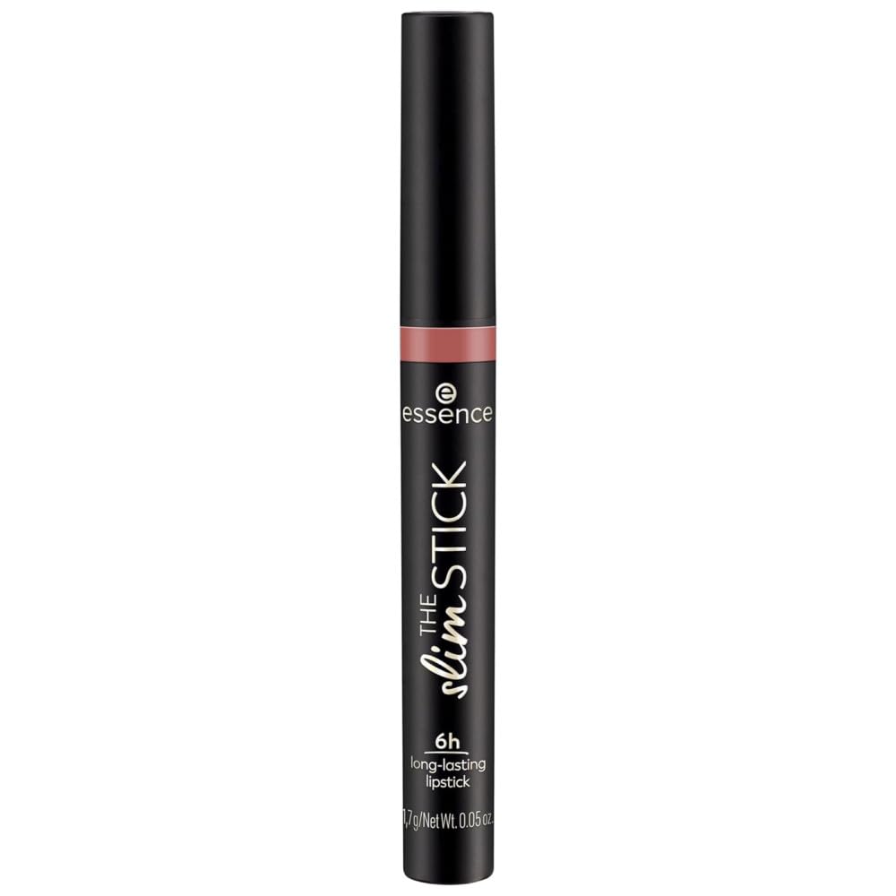 essence The Slim Stick, rossetto, n. 103, nude, a lunga durata, nutriente, risultato espresso, colori intensi, opachi, vegani, senza profumo, senza alcool, senza parabeni, confezione da 1,7 g