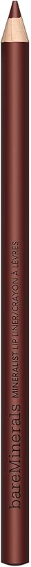 Delineador de labios duradero Mineralist, delineador de labios pigmentado cremoso, ingredientes naturales, uso durante todo el día, vegano