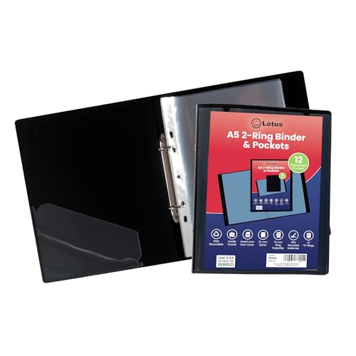 Classeur A5 anneaux pour ranger vos documents sans les froisser