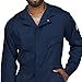 Bulwark FR mens Flame Resistant Cotton/Nylon Comfortouch Deluxe overalls and coveralls workwear apparel, Navy, 44 US