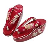 [osseoca] 草履 刺繍 厚底草履 ハイヒール ぞうり レディース 痛くない 下駄 和装履物 スリッパ 女性用 げた 浴衣小物 サンダル フォーマル 着物 和風 夏祭り 盆踊り 花火大会