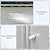 7' x 4' Metal Lean to Garden Shed, Outdoor Storage Shed, Garden Tool House with Double Sliding Doors, 2 Air Vents for Backyard, Patio, Lawn, Gray