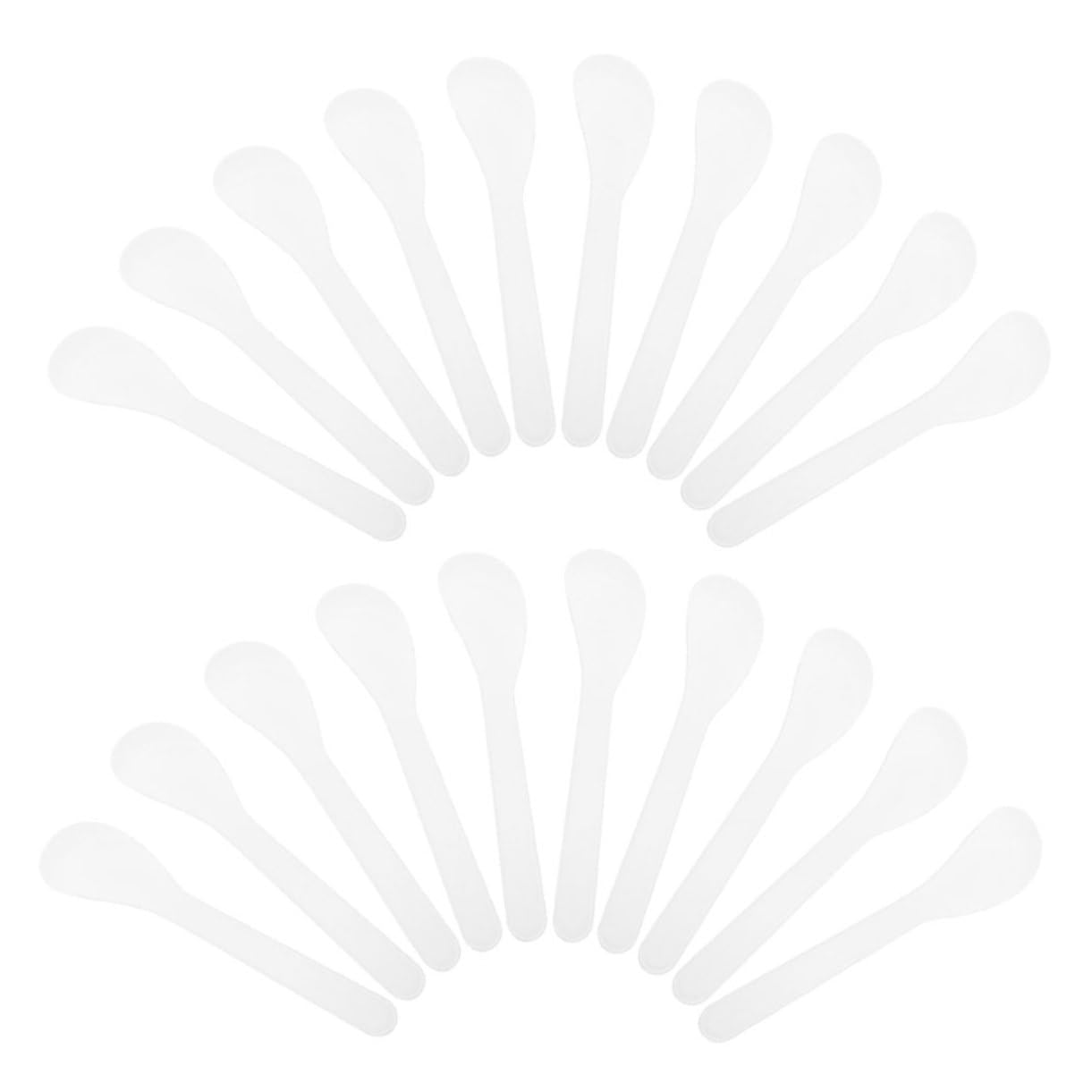 FOMIYES Portable Beauty Spatula Kit 50pcs Set for Skincare Face Mask Makeup Application Gentle