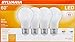 Sylvania LED Light Bulb, 60W Equivalent A19, Efficient 8.5W, Medium Base, Frosted Finish, 800 Lumens, Soft White - 4 Pack (73888)