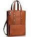 Produktbild Estarer Damen Aktentasche Bürotasche 15.6 Zoll Laptop Tasche in PU-Leder Braun