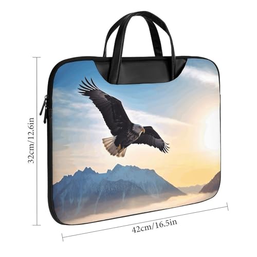 Bolsa para laptop impermeable de 17 pulgadas estilo bandolera miniatura 2