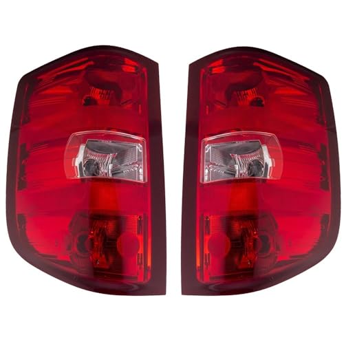 Feu stop arrière rouge avec boîtier ABS PC pour Silverado 2500 3500 - 2