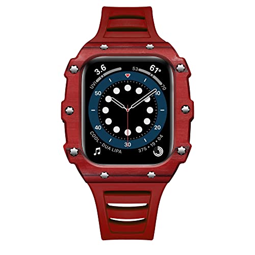 Bracelet en caoutchouc Apple Watch 40 mm avec étui pour un style sport et urbain au quotidien
