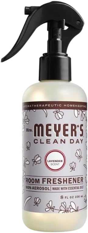 Mrs. MEYER'S CLEAN DAY Variety, 1 Room Freshener, 8 OZ, 1 Liquid Hand Soap, 12.5 OZ, 1 Liquid Dish Soap, 16 FL OZ, 1 Multi-Surface Cleaner, 16 OZ, 1 Toilet Bowl Cleaner, 24 OZ, 1 CT (Lavender) - Image 4
