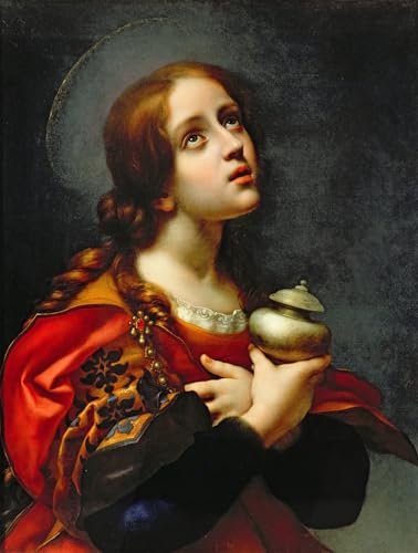 Peintures Marie-Madeleine de Carlo Dolci Art Mural Moderne 60x90cm