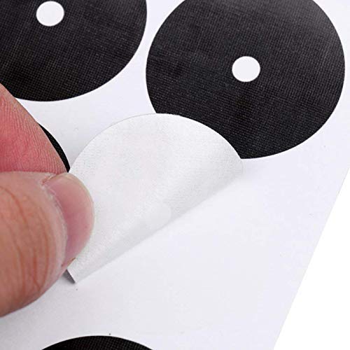 LGB 30PCS/Sheet Round Black Spot Stickers Table Spots Billiard Table Accessory 3cm 4