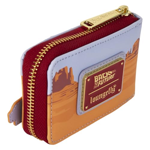 Loungefly Universal Back to The Future 40th Anniversary Delorean Accordion Wallet4