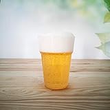 MEHRWEG: Mehrfach nutzbare Trinkbecher, hergestellt aus dem selben Material wie Mehrwegbecher, aber etwas dünnwandiger.