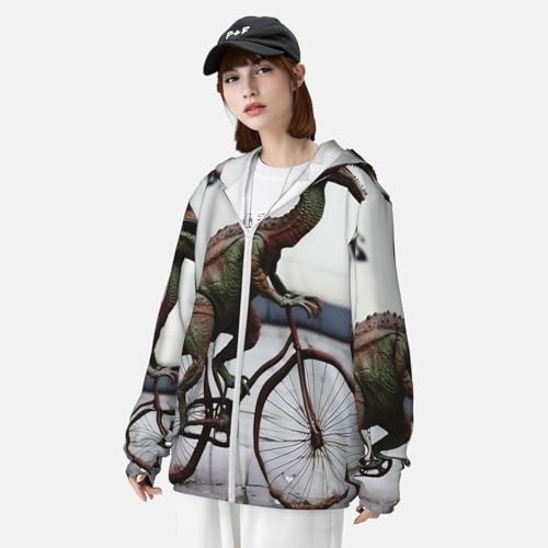 Chaqueta con capucha ligera y protección solar unisex miniatura 6