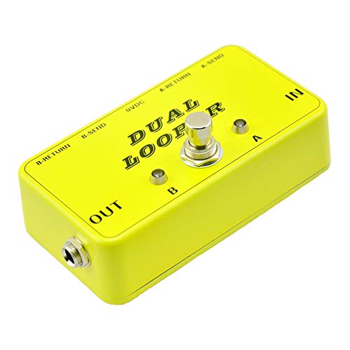 Ttonedouble Channel Ab Line Selector Looper Pedal With1590B Box True Bypass #TOP2