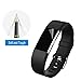 JETech Screen Protector for Fitbit Charge 2, Full Coverage, TPE Ultra HD Film, 6-Pack