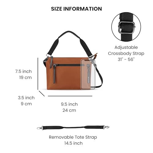 Image of Sherpani Mei, Small Anti Theft Crossbody Purse, Lightweight Cross Body Bag, Handbags, Fashion Trio Bag