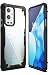 Produktbild Ringke Fusion-X Kompatibel mit OnePlus 9 Pro Hülle Handyhülle Durchsichtig Rückseite mit Handyanhänger Loch im Rand - Schwarz