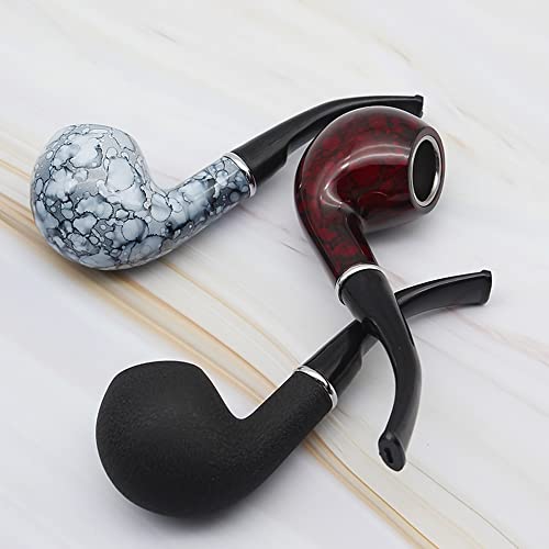yeacher New Retro Vintage Marble Comprar Fumar Cachimbo Tabaco s Cigar Pipes Presente Fumar Ferramen