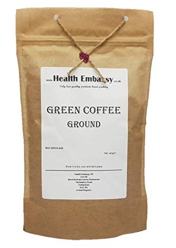 Health Embassy Cafe Verde Terreno / Green Coffee Ground, 225g