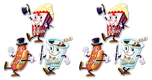 Movie Night Cutouts Pack of 2