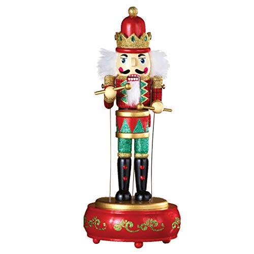Collections Etc Musical Animated Nutcracker Holiday Decor