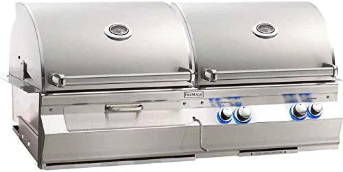 dual fuel bbq with rotisserie