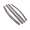 Car Window Rain Guard | Outside Mount Visors Auto Side Window Deflectors | Windows Visor Rain Shields Compatible with 2011-2016 Toyota Sienna | 4 Pcs Set, LGWV2-446, Light Tinted #1