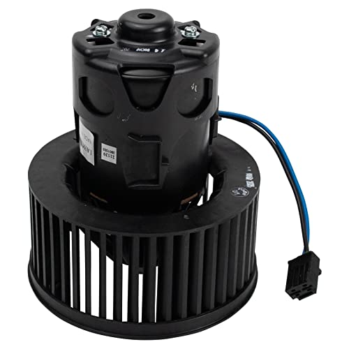 Image of TRQ HVAC Heater Air Conditioning A /C Blower Motor with Fan Cage for BMW 520i 528i 535i 550i 640i 650i