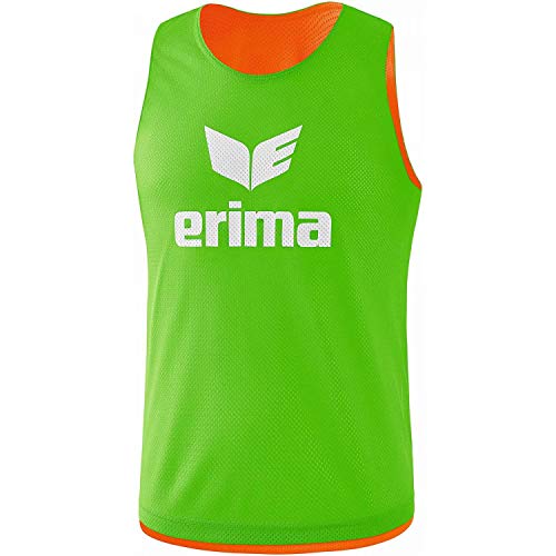 Erima Unisex Erwachsene Wende- Markierungshemd (3242002), orange/Green, L