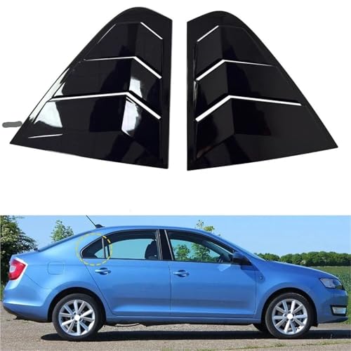 Garniture de custode Skoda Rapid Berline 2012-2018 pour masquer et protéger les vitres - 3