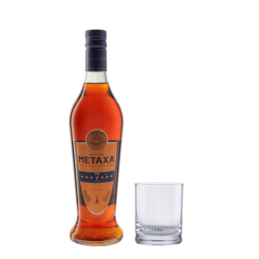 Metaxa 7 Sterne in Geschenkpackung mit Tumbler (1 x 0.7 l)