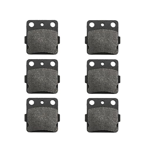 Plaquettes de frein avant arrière YAMAHA YFM350 Raptor 2004 YFM660 660, 3 paires