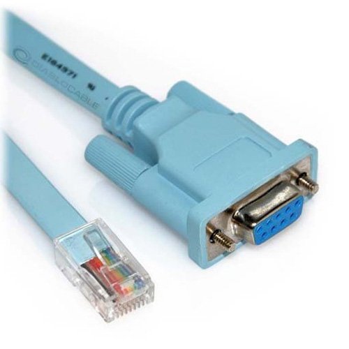 SODIAL Cable de Consola RJ45-a-DB9 Cover