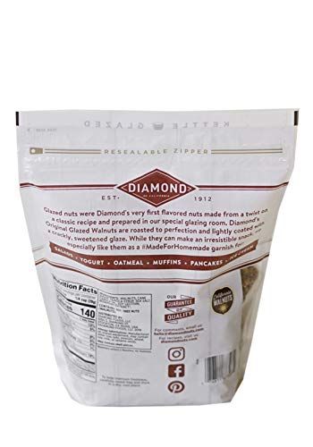 Image of Diamond of California Original Glazed Walnuts 12 Count